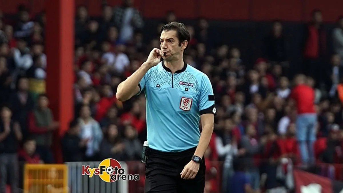Konyaspor – Kayserispor maçının VAR’ı Onur Özütoprak oldu