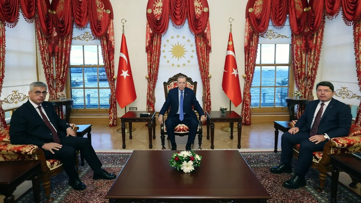 Dolmabahçe’de kritik kabul! Başkan Erdoğan, Adalet Bakanı ve Sağlık Bakanı’nı kabul etti