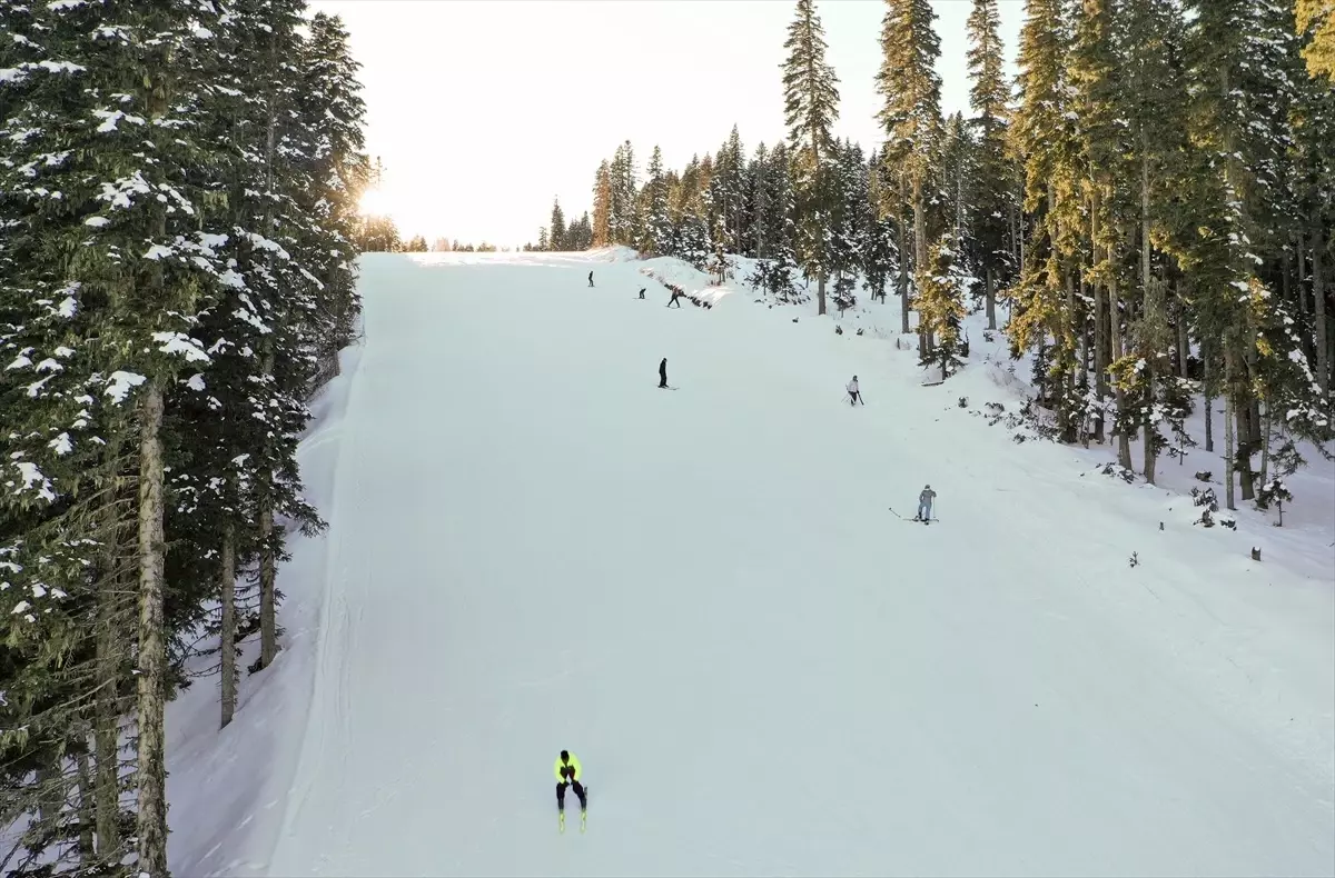 Ilgaz Dağı’nda Yeni Yıl Yoğunluğu