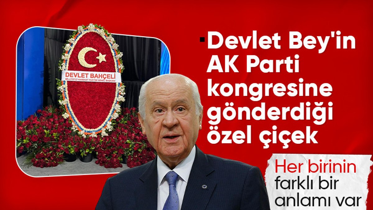 Devlet Bahçeli’den AK Parti’nin Büyük Kongresi’ne anlamlı jest